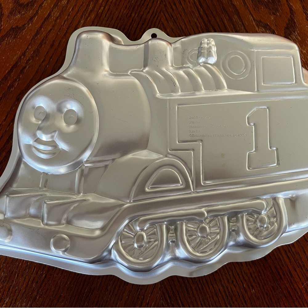 Wilton Vintage 1994 Thomas The Train Cake Pan 2105-1349 Tank Engine 14”x10”